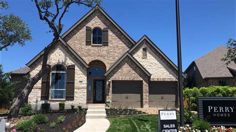 Perry Model Home Tour Plan W The Ranches At Creekside Boerne Tx