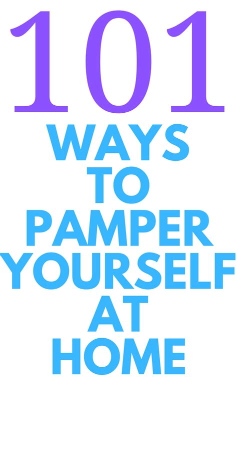 How To Pamper Yourself At Home Artofit