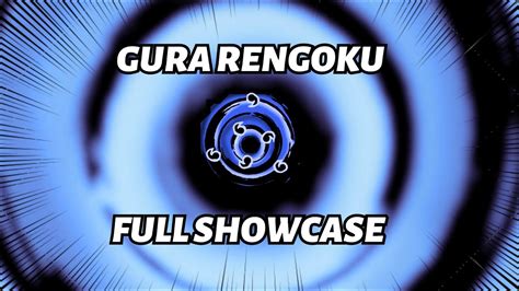 Gura Rengoku Rework Is Op Full Showcase Shindo Life Youtube