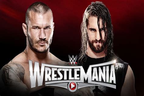 Wrestlemania Xxxi Randy Orton Vs Seth Rollins Wwe K