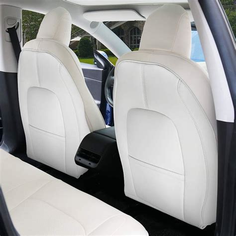 Basenor Tesla Model Model Y Model S Model X Leather Seat Back Kick