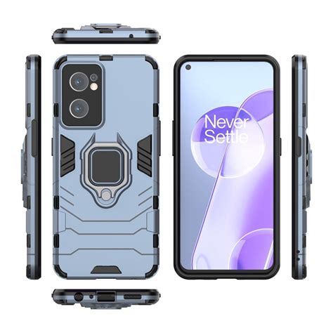 OnePlus Nord CE 2 5G Armor Suojakuori Sininen Suojakalvotukku Jo