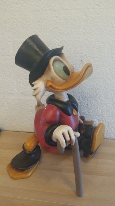 Disney Walt Beeld Dagobert Duck Met Koffer Vol Geld Catawiki