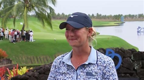 Bailey Tardy Third Round Interview 2024 Blue Bay Lpga Lpga Ladies