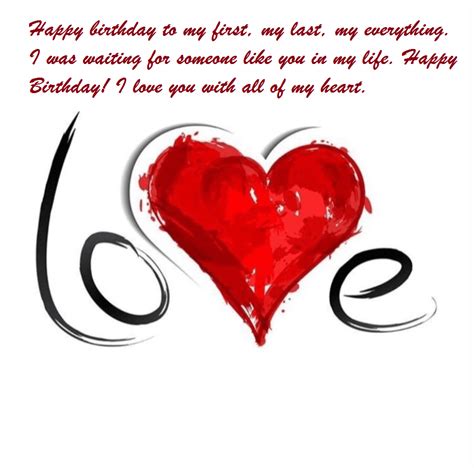 Birthday Wishes to Lover With Romantic Images