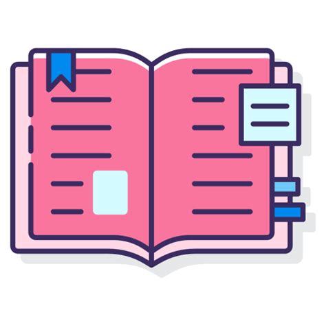 Learning Material Flaticons Lineal Color Icon