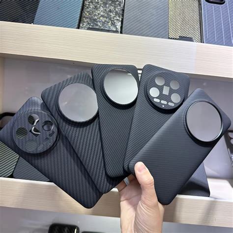 Genuine Real Carbon Fabric Fiber Aramid Case For Xiaomi Ultra Super