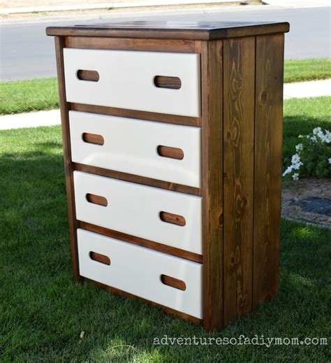 Two Tone Dresser Makeover Adventures Of A Diy Mom