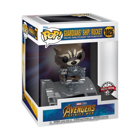 Funko Popdeluxe Marvel Gotg Ship Rocket Special Edition 1025