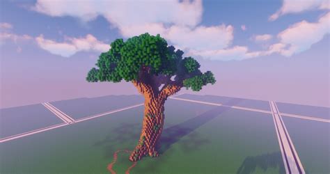 Huge Custom Tree Minecraft Map