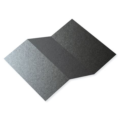 Stardream Anthracite Tri Fold Card Cardstock Warehouse