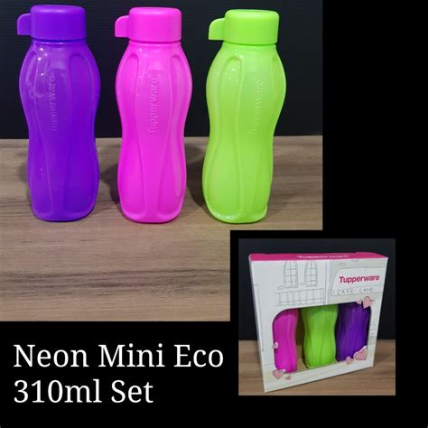 Tupperware Neon Mini Eco Bottle 1 310ml Shopee Malaysia