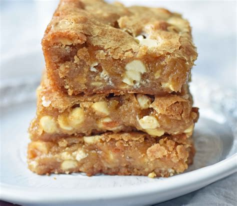 White Chocolate Blondie Recipe