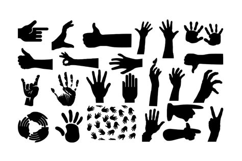 Hand SVG, Gesture SVG | People Illustrations ~ Creative Market