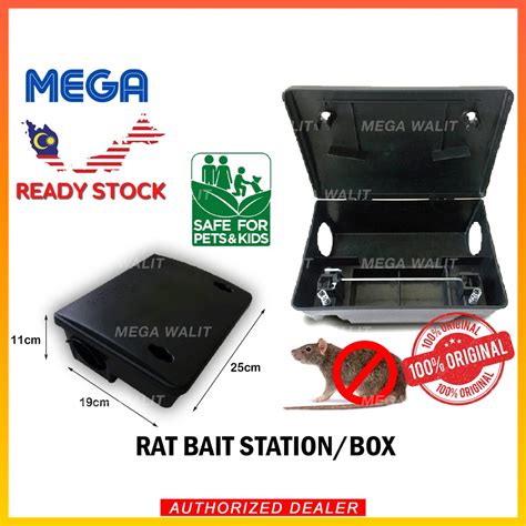 Rat Bait Box Pest Control Box Kotak Ubat Tikus Rat Bait Station Box