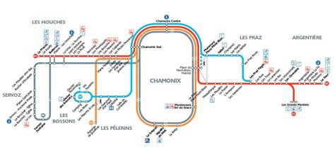 Chamonix Bus Timetables Bus System Within The Chamonix Valley