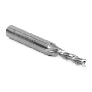 Yonico Flute Downcut Spiral End Mill In Dia In Shank Solid