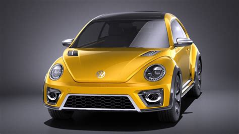 Volkswagen Beetle Dune Concept Vray Modelo D Ds C D