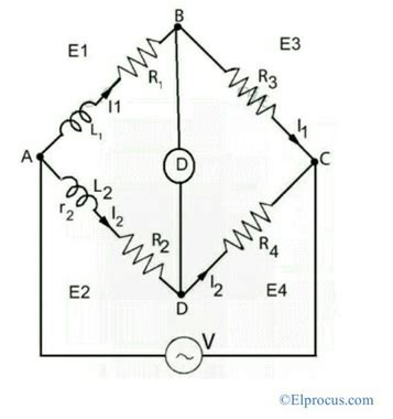 Maxwells Bridge Circuit Formula Phasor Diagram And Its Applications