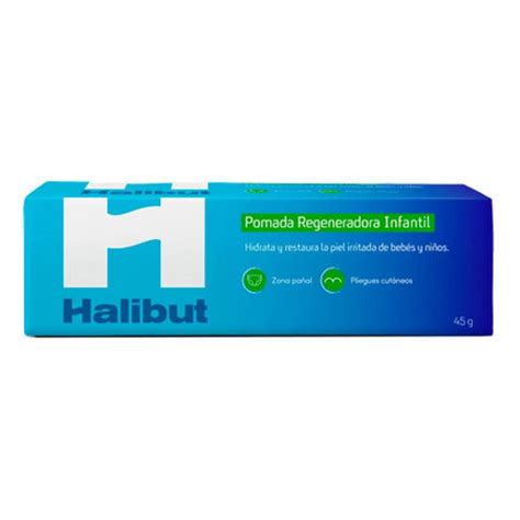 Halibut Pomada Regeneradora Infantil 45gr Farmacia Calàbria