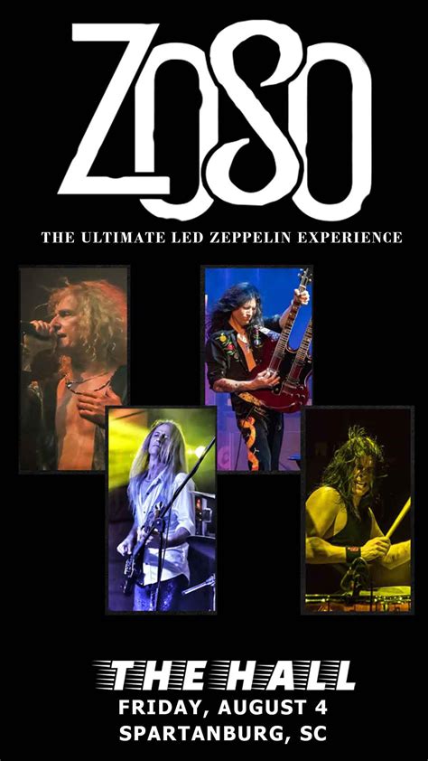 Zoso The Ultimate Led Zeppelin Experience Greenville