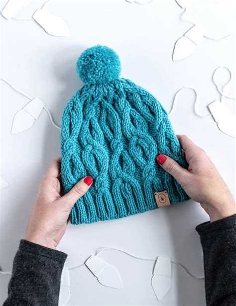 17 Cable Knit Hat Patterns - Handy Little Me