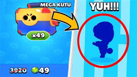 49 TAŞA 49 MEGA KUTU NASIL ALINIR LEON ÇIKTI Brawl Stars