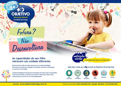 Campanha Educação Infantil Objetivo 2014 Educação infantil Educação