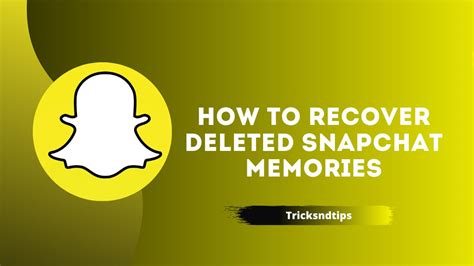 How To Recover Deleted Snapchat Memories 100 Working Ways 2023