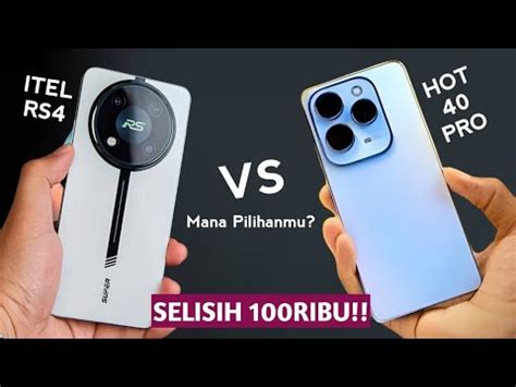 Itel Rs Vs Infinix Hot Pro Selisih Harga Cuma Ribu Youtube