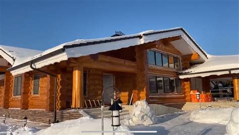 ДОМ ИЗ КЕДРА 42см ДИАМЕТР В МОСКВЕ 243 кв.м. | KEDRA.NET / 8-800-551-33-40