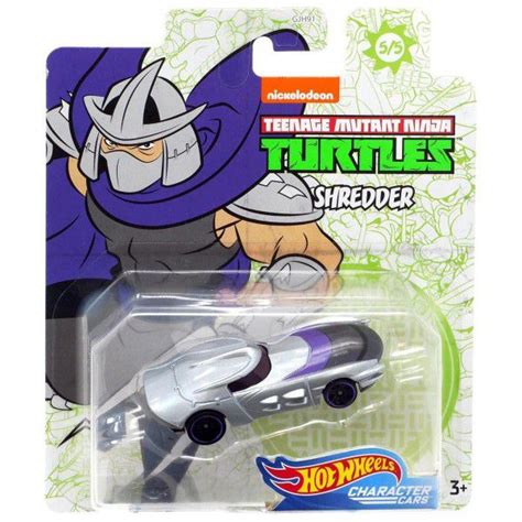 Carrinho Shredder Tartarugas Ninja Teenage Mutant Ninja Turtles Gjh Hot Wheels Toyshow