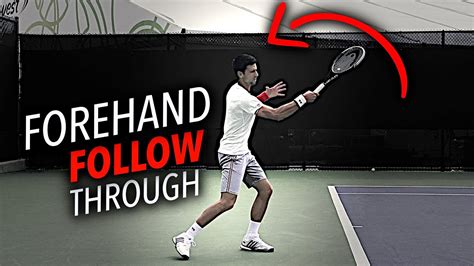 How To Follow Through Like A Pro Forehand Tennis Lesson