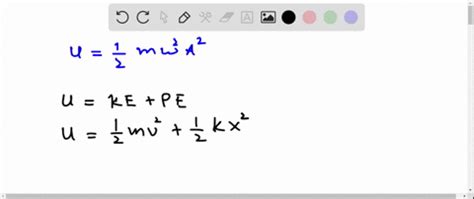 Solved Prove That The Total Energy Of A Critically Damped Harmonic