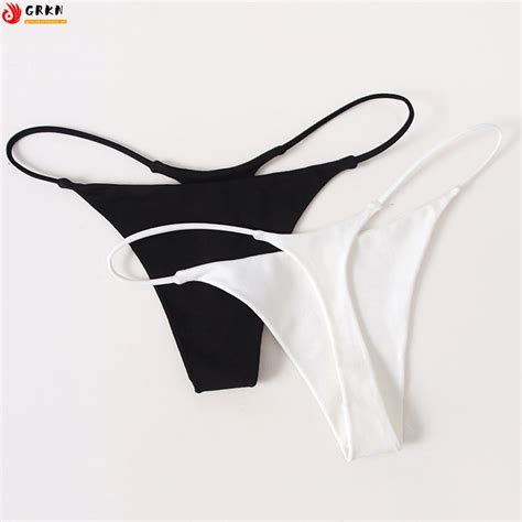 Grkn Women Sexy G String Bikini Thong Seamless Panties Lingerie Underwear Shopee Malaysia