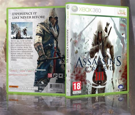 Assassins Creed Iii Xbox 360 Box Art Cover By Moocow