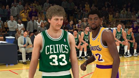 85 86 Boston Celtics Vs 86 87 Los Angeles Lakers Nba 2k20 Pc Mod Youtube