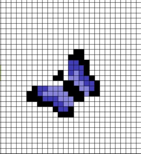 A Cross Stitch Pattern With An Image Of A Blue And Black Object In The