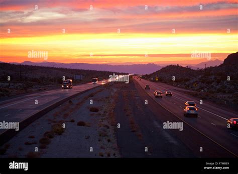 California nevada border interstate hi-res stock photography and images ...