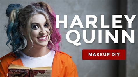 Harley Quinn Suicide Squad Hair And Makeup Tutorial Prison Jumpsuit