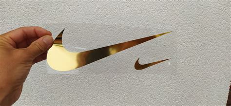 Nike Swoosh Logo Iron On Sticker Heat Transfer Customeazy