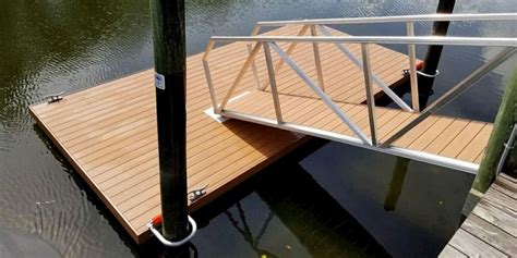 Attaching A Floating Dock To Shore Methods And Best Practices