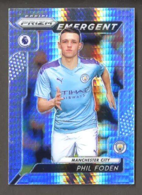 Panini Prizm Premier League Soccer Phil Foden Emergent Hyper