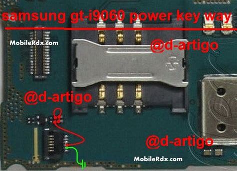 Samsung GT I9060 On Off Switch Ways Repair Solution