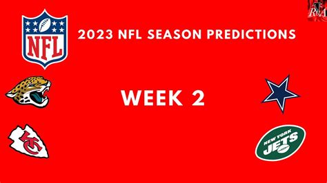 2023 Nfl Week 2 Game Picks Youtube