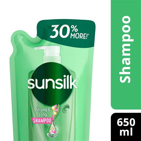 Sunsilk Shampoo Green Strong And Long 650 Ml Doy Watsons Philippines