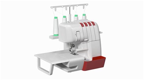 3D Overlock Sewing Machine - TurboSquid 2089883