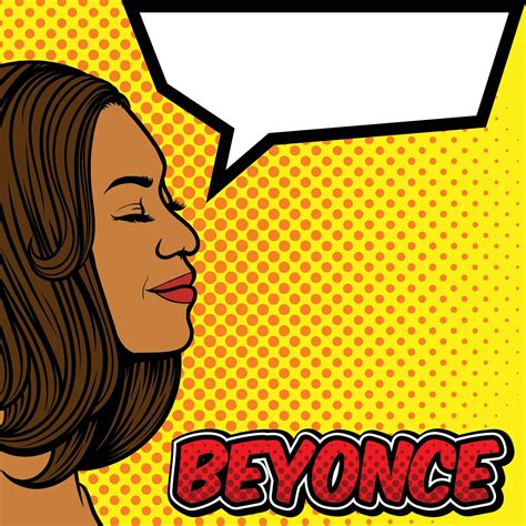 Beyonce Pop Art Background Vector 170914 Vector Art at Vecteezy