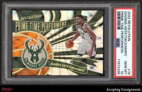 Panini Revolution Prime Time Performers Giannis