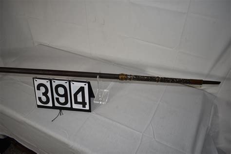 Lot Ancient Chinese Or Japanese Polearm